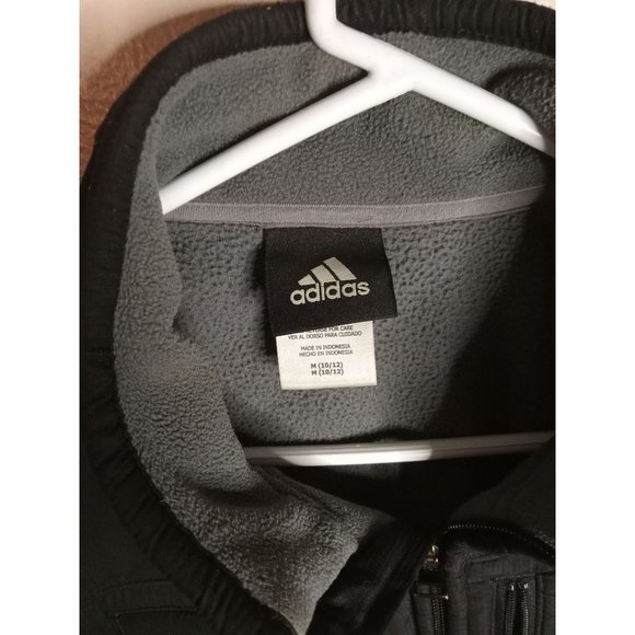 Youth Adidas Jacket Polar Fleece Two Toned - Picture 4 of 10